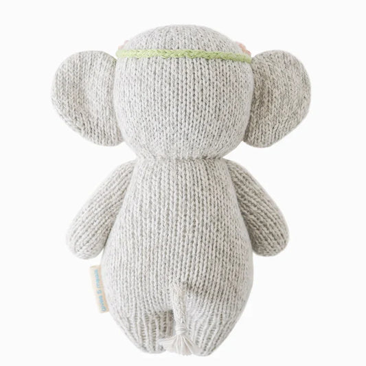 Baby elephant (blush floral) | Cuddle + Kind