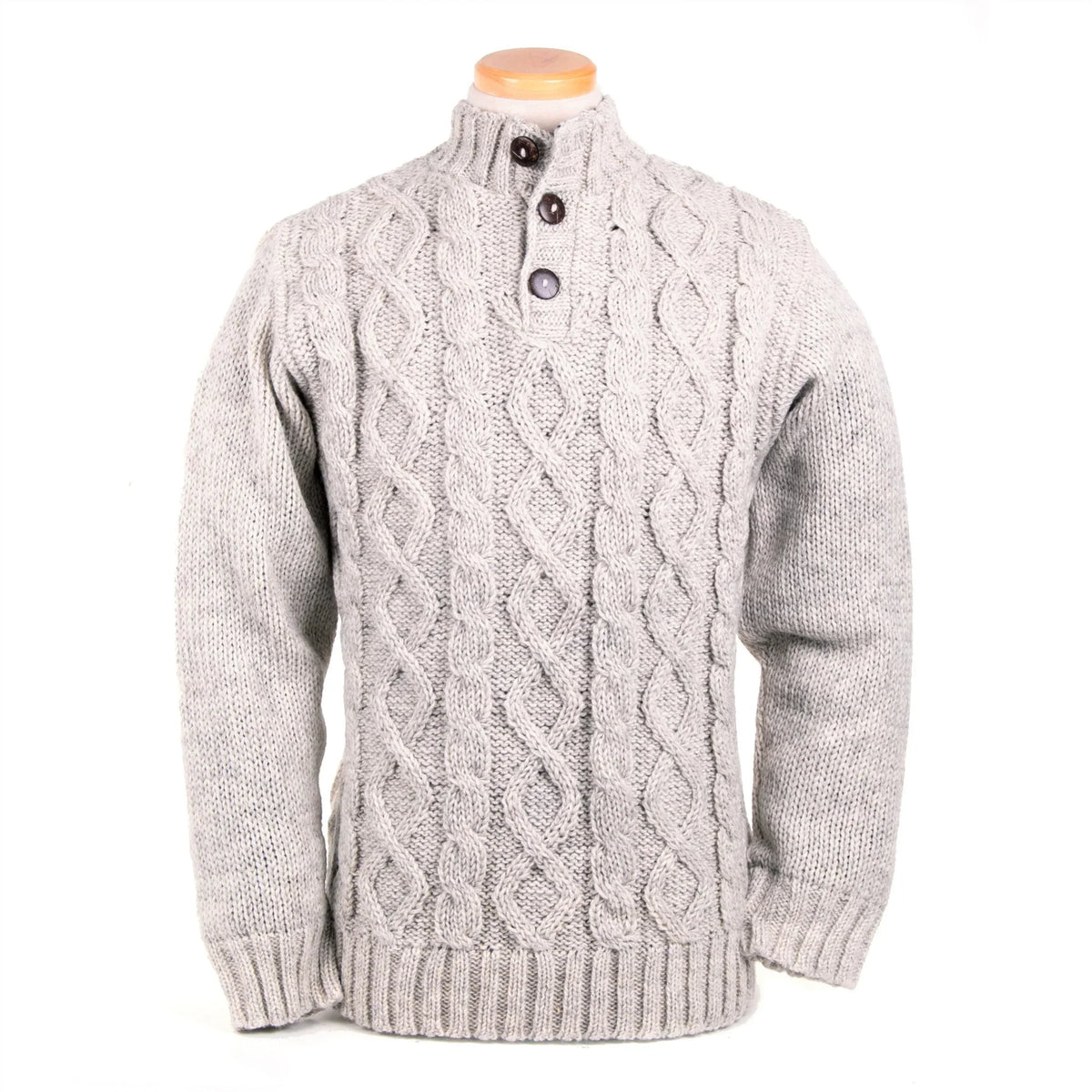 Lost Horizons Men's Connery Wool Sweater – Handmade in Nepal