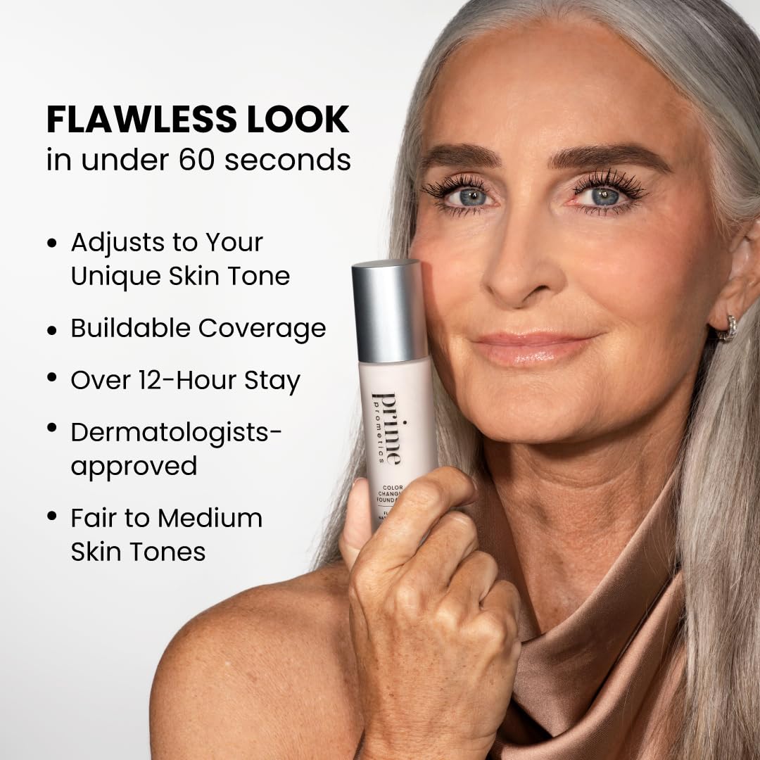 Prime Prometics Color Changing Foundation – For Mature Women