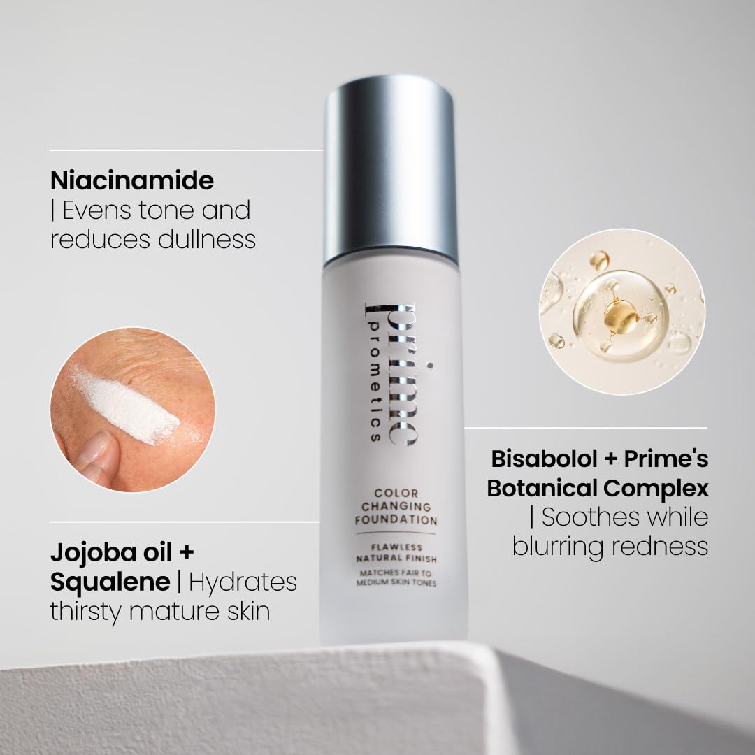 Prime Prometics Color Changing Foundation – For Mature Women