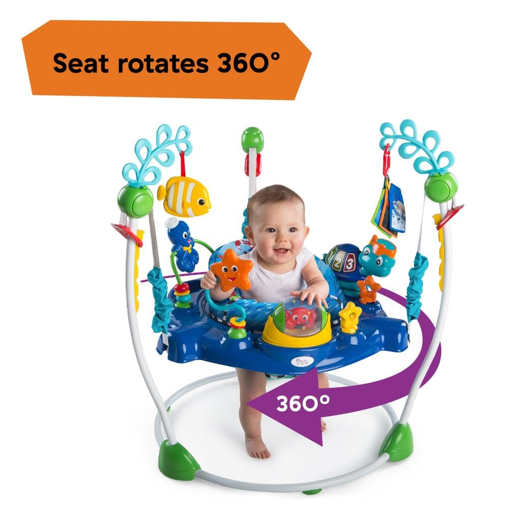 Baby Einstein Neptune's Ocean Discovery Jumper – Ages 6M+