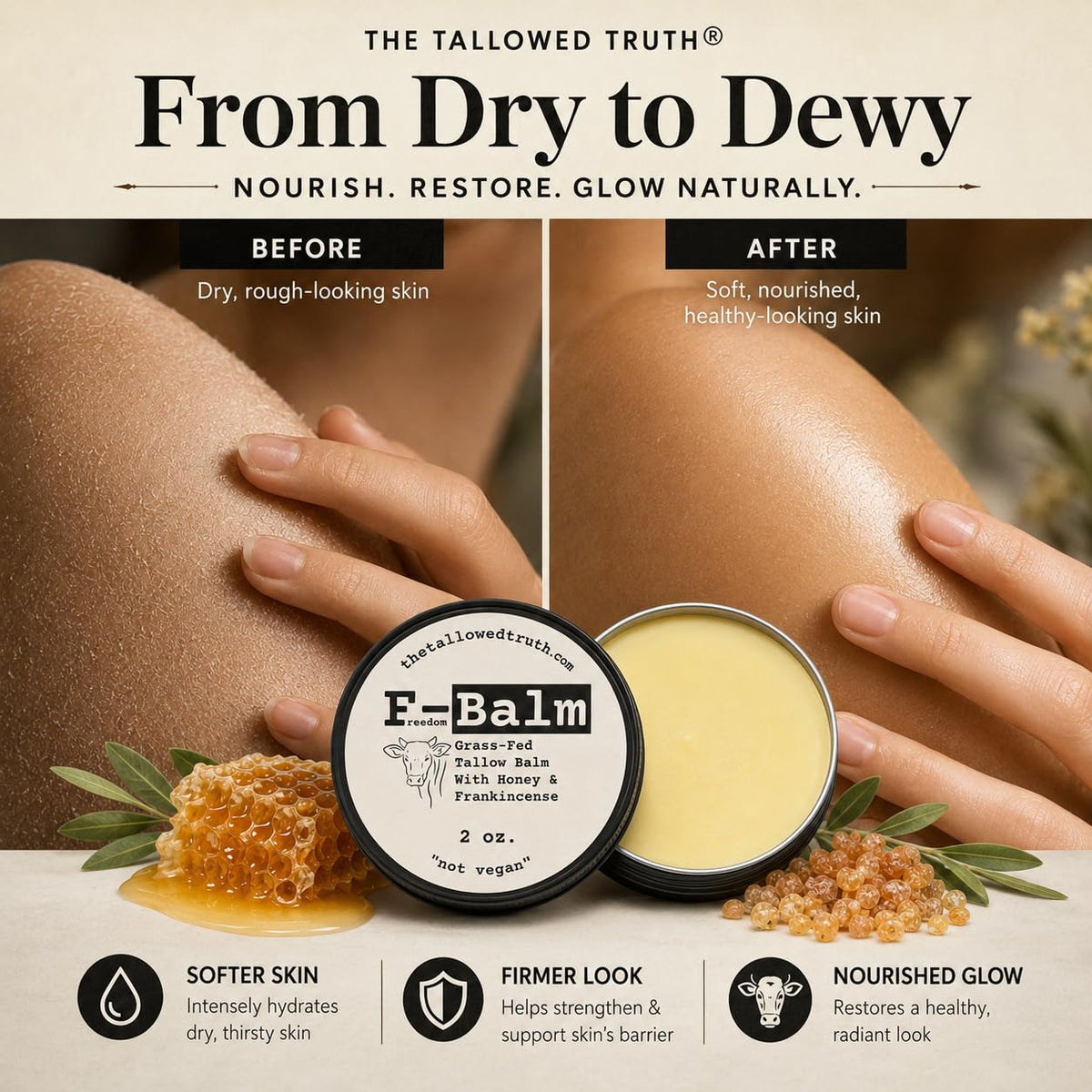 The Tallowed Truth F-Balm – Premium Tallow Balm