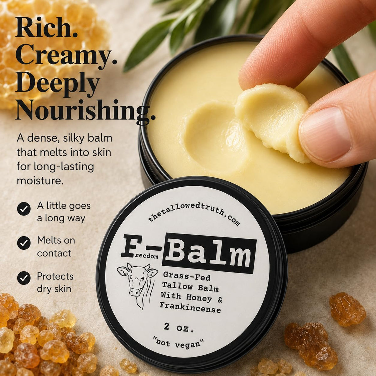 The Tallowed Truth F-Balm – Premium Tallow Balm