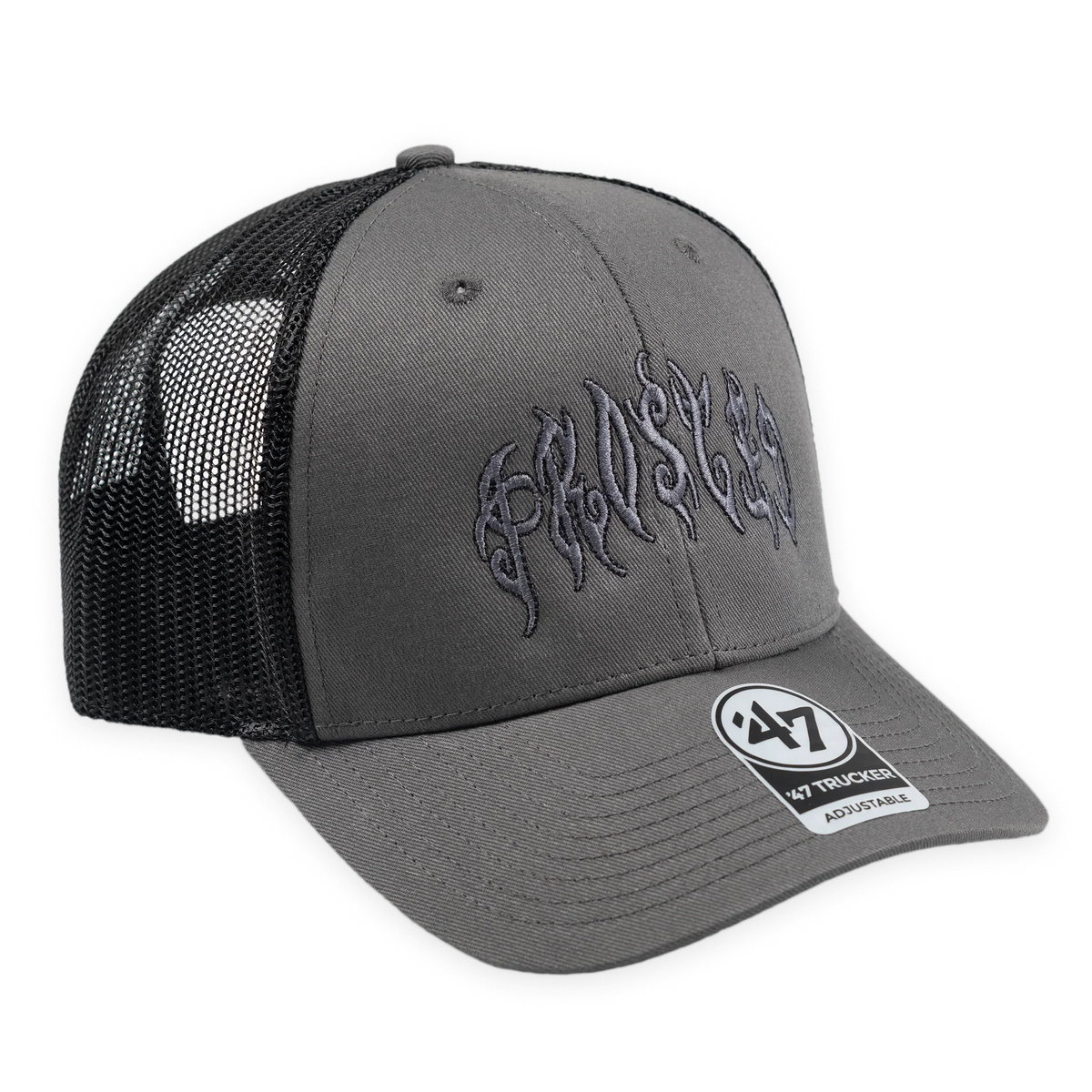 Frosted Skateboards 'Vahan’s Graphic 2' Trucker Cap - Charcoal/Black
