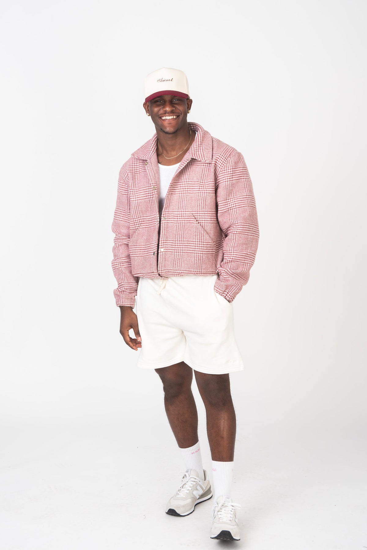Blouson style aviateur - tartan réversible