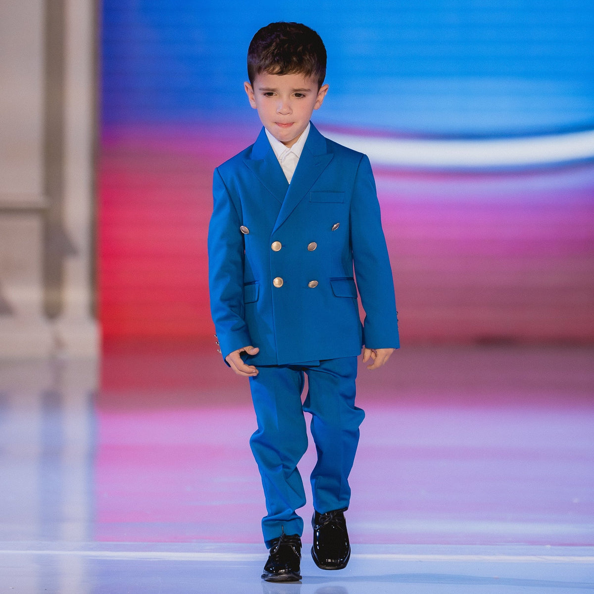 Golden Buttons Boys Suit