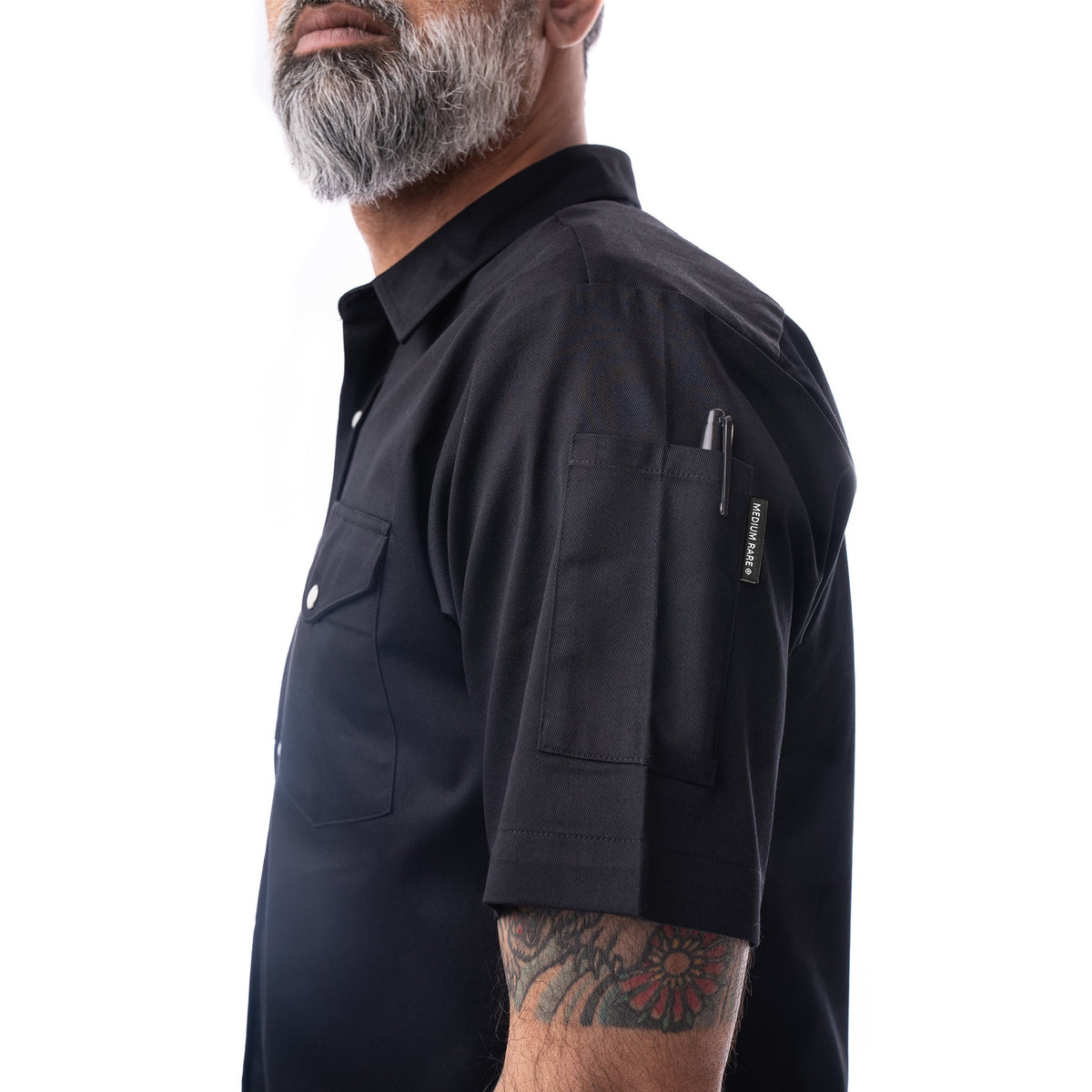 Chemise de Travail Mécanicien – Manches Courtes Grise | Vêtement Pro