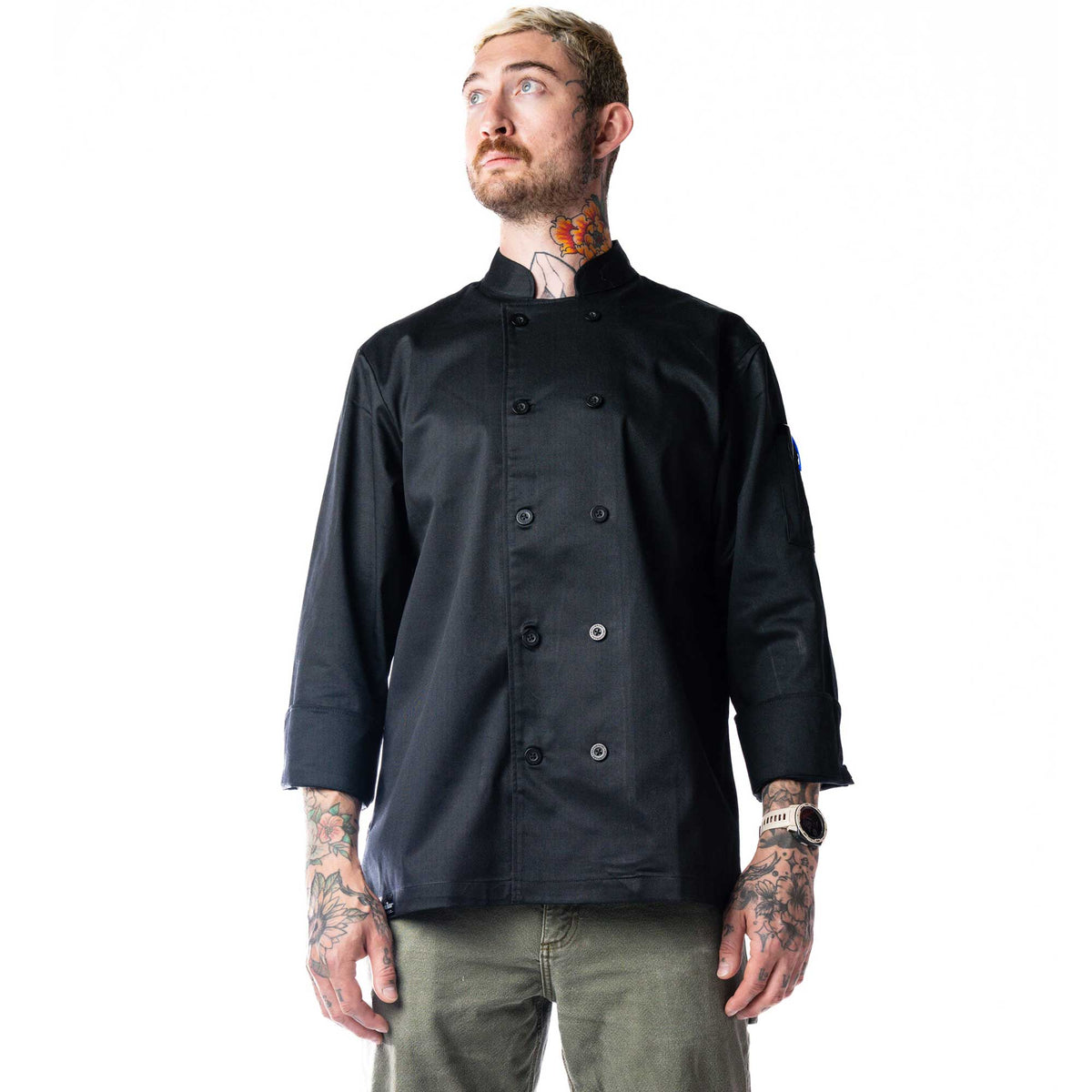 Veste Professionnelle Blanche – Manches Longues | Chef ou Médical