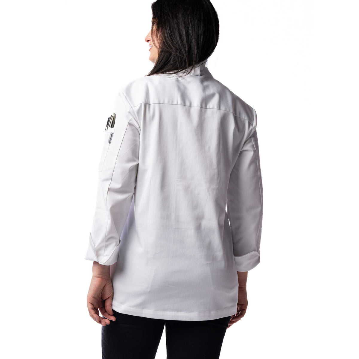 Veste Professionnelle Blanche – Manches Longues | Chef ou Médical