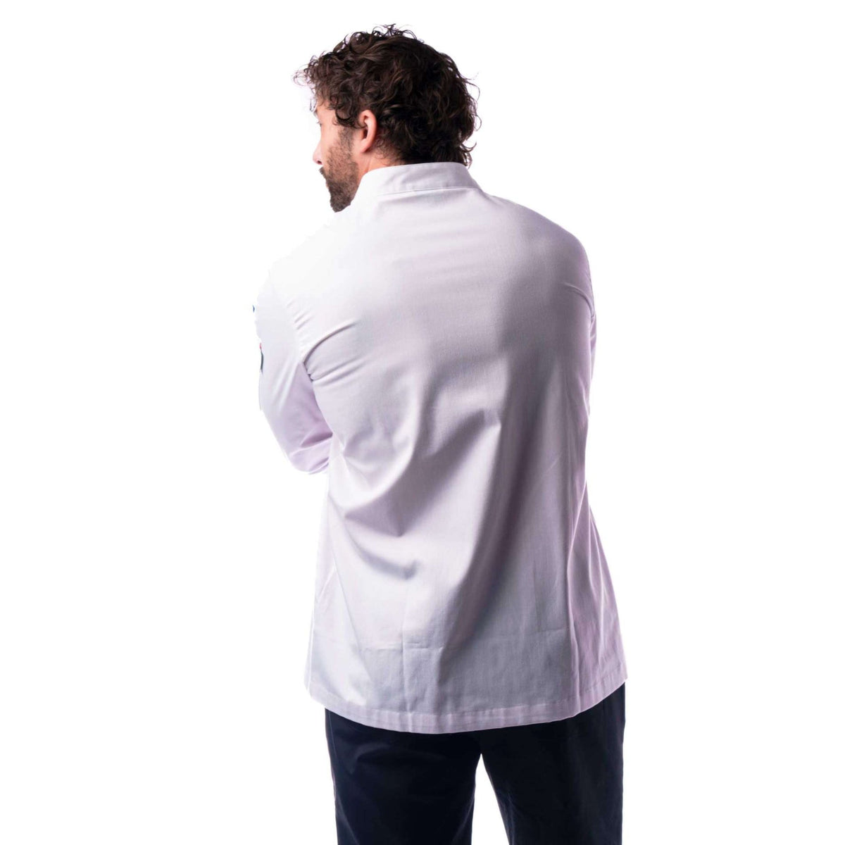 Veste Professionnelle Blanche – Manches Longues | Chef ou Médical