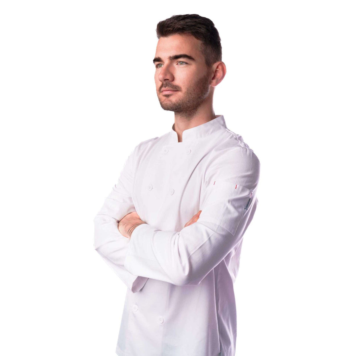 Veste Professionnelle Blanche – Manches Longues | Chef ou Médical