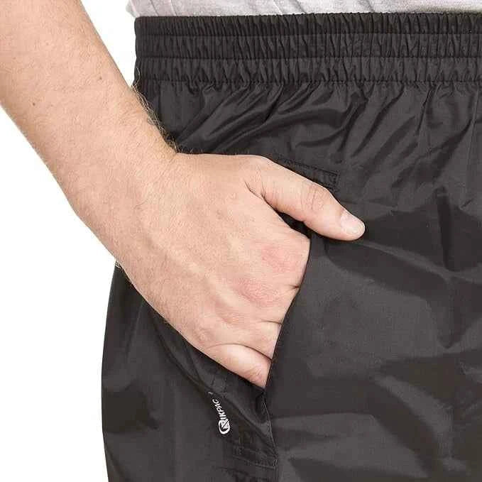 Pantalon Impérméable Léger Es-Tex – Noir